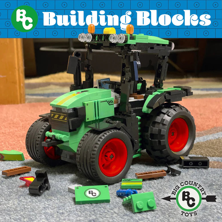 Big Country Building Blocks Tractor