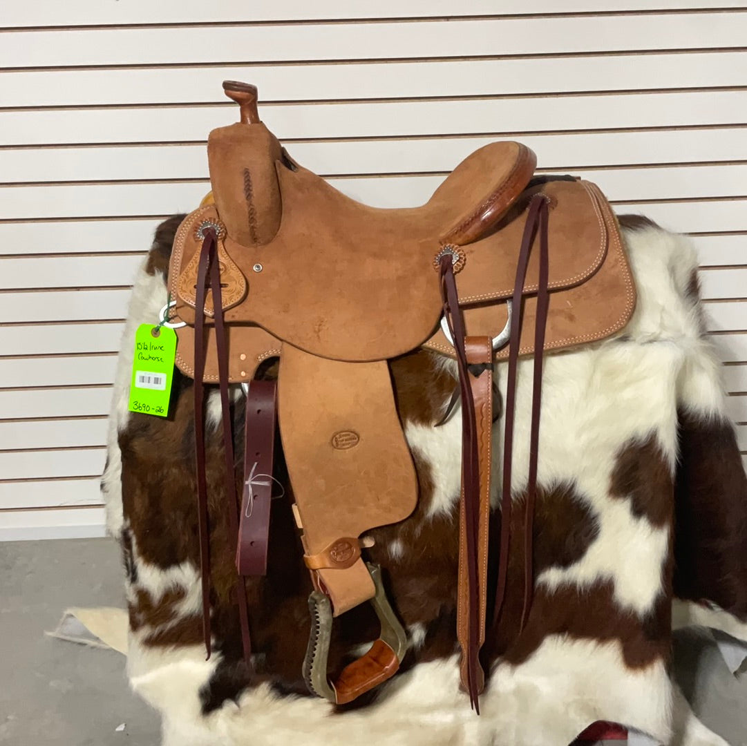 Irvine 15.5" Cowhorse Saddle