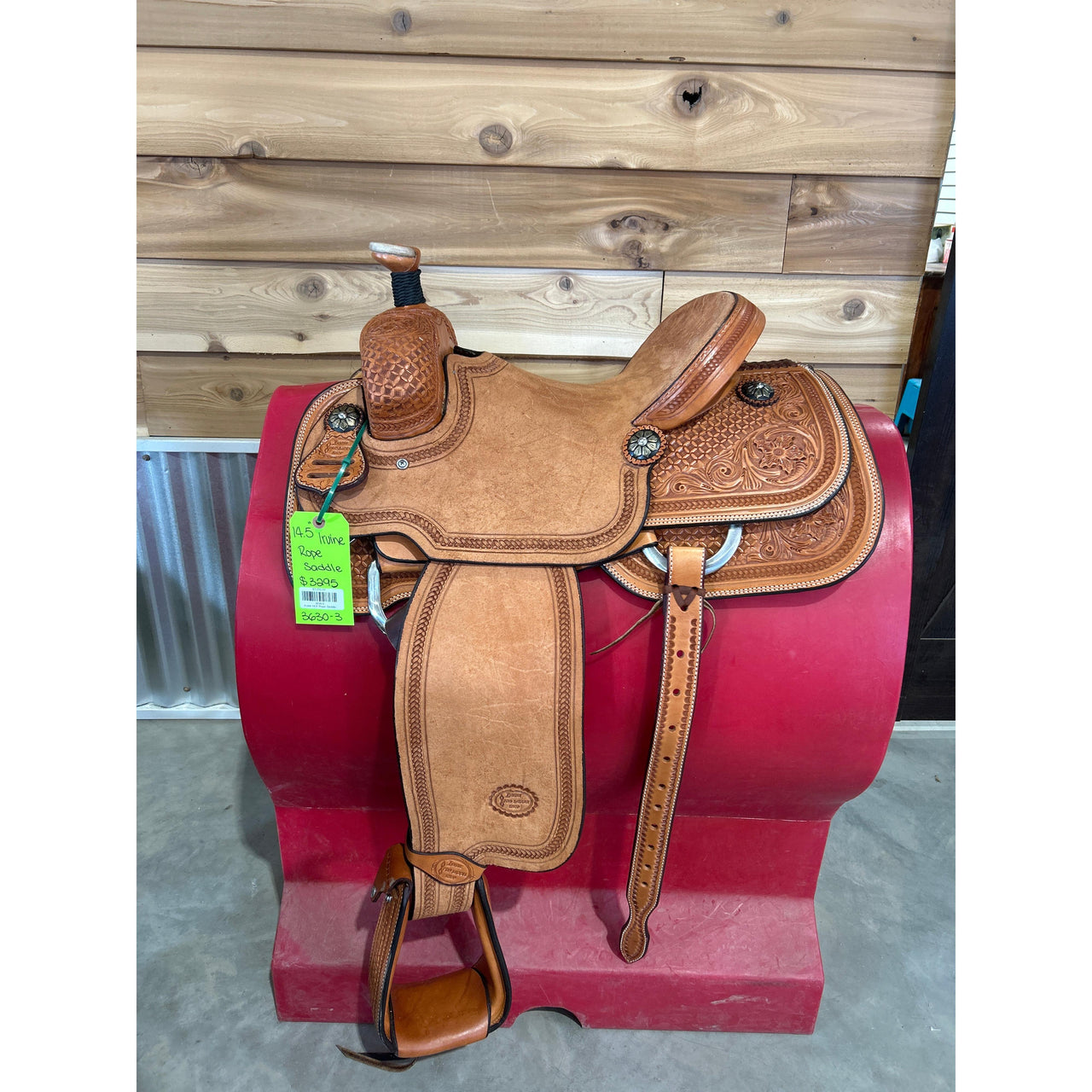 Irvine 14.5" Rope  Saddle