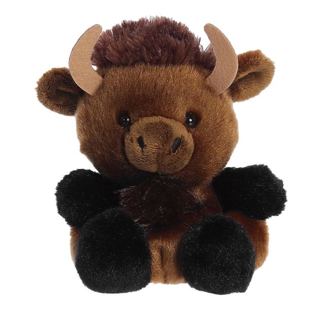 Tough1 Kid's Plush Palm Pal - Billy Bison
