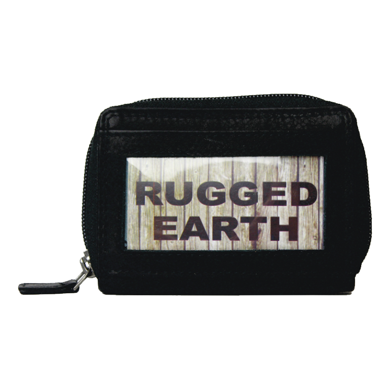 Rugged Earth Wallet -Black