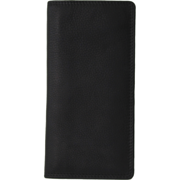 Rugged Earth Men's Fold Over Wallet - Black