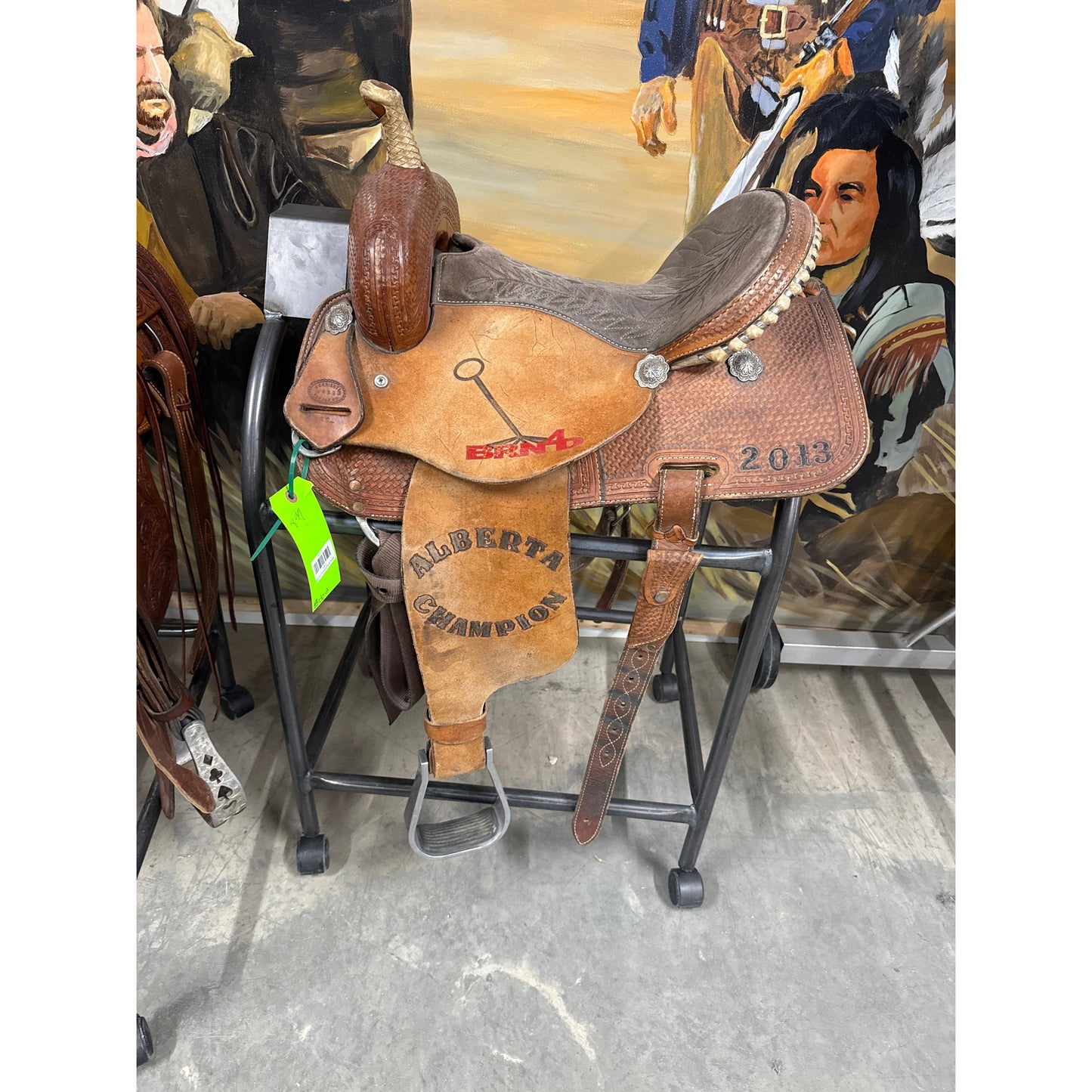 Used 14.5"Corriente Barrel Saddle