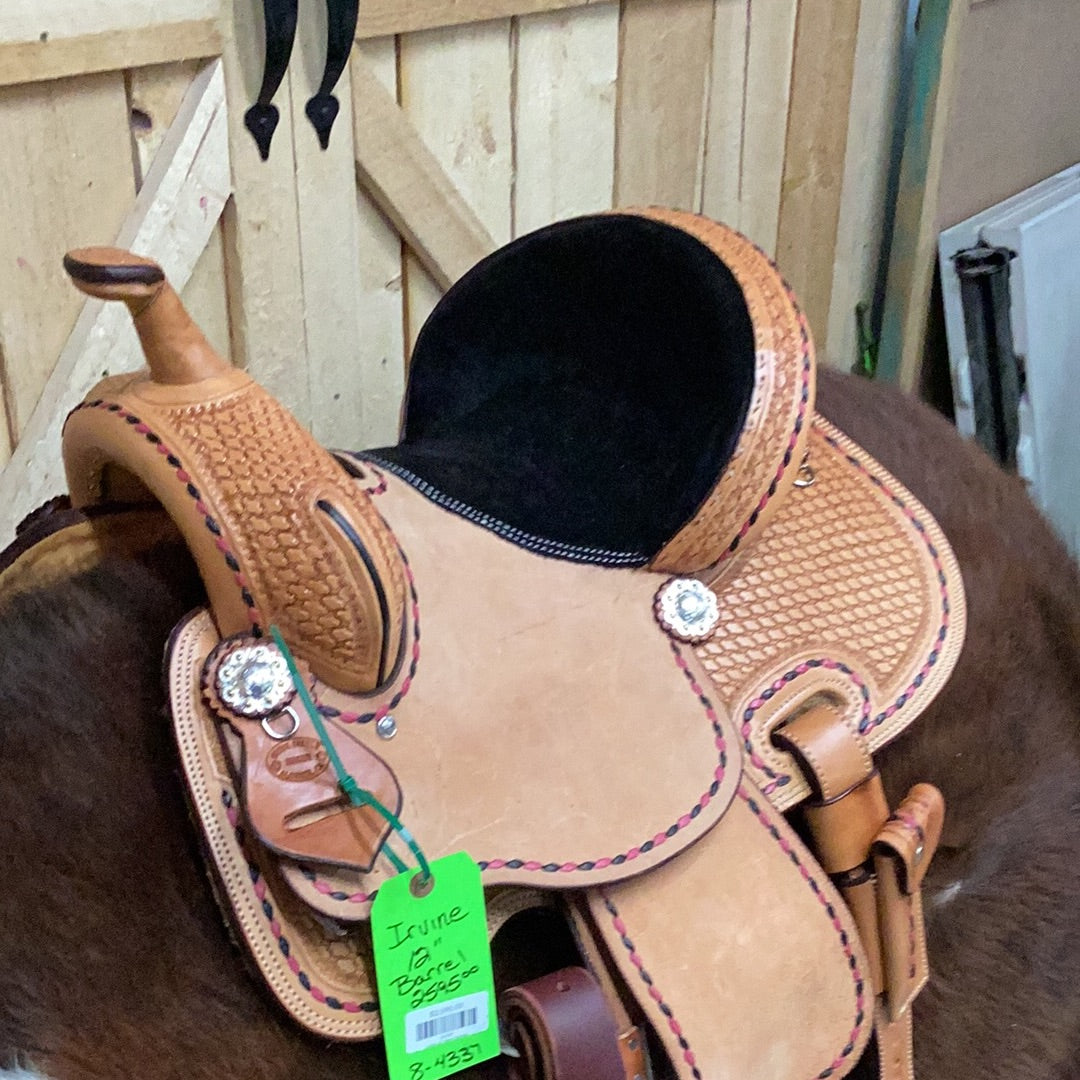 Irvine 12" Barrel Saddle