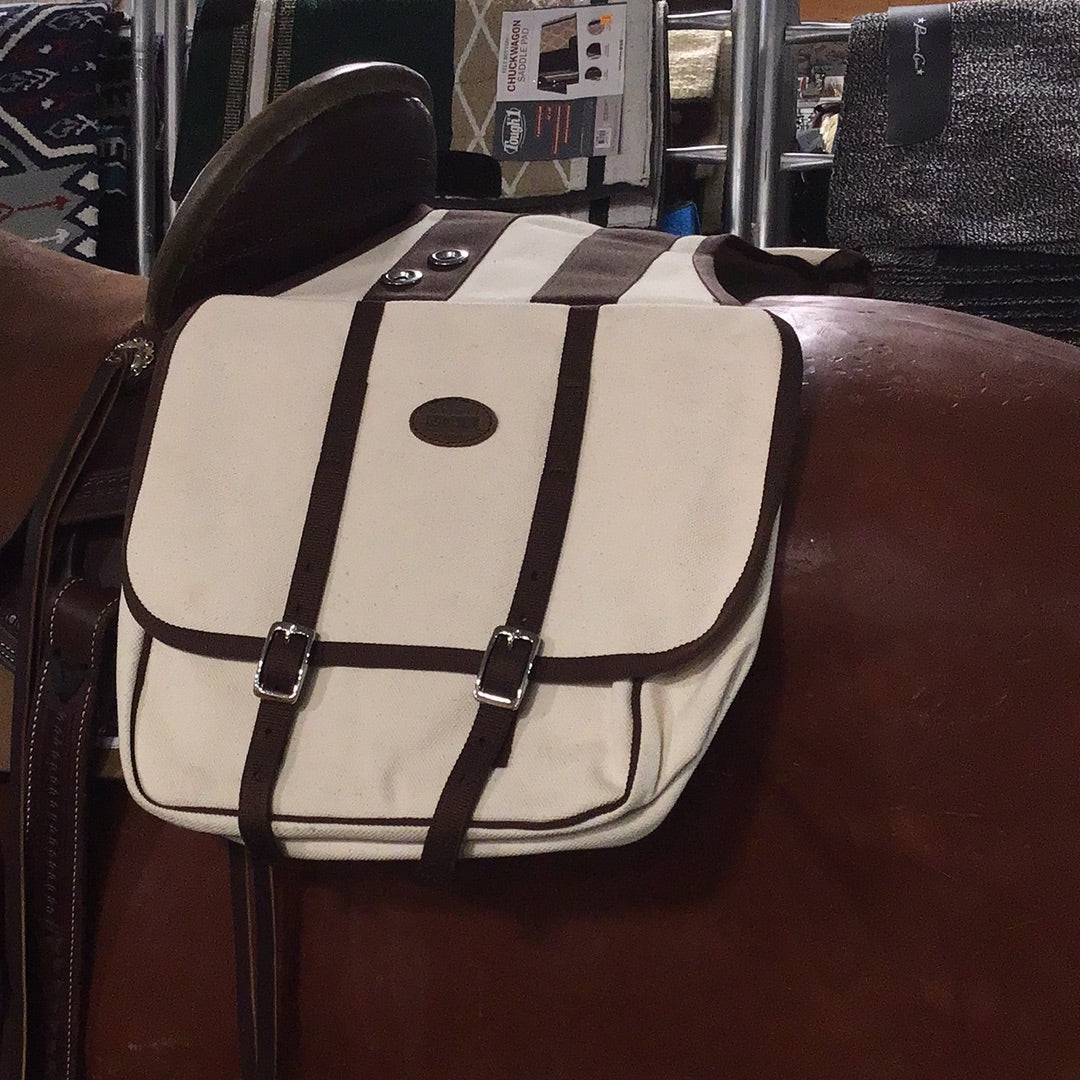 Outfitters Supply Trail Max Canvas Saddle Bag