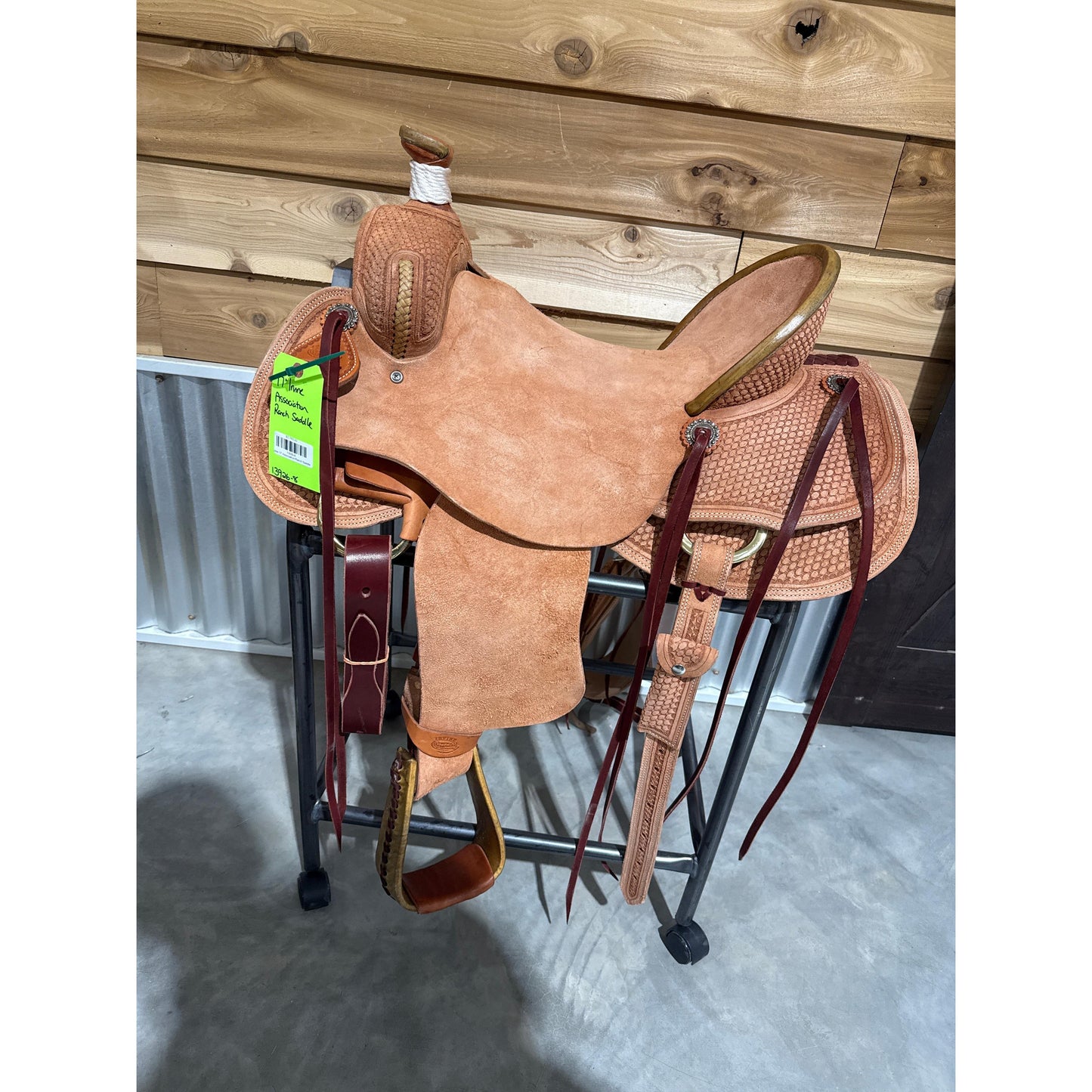 Irvine 17" Association Ranch Saddle