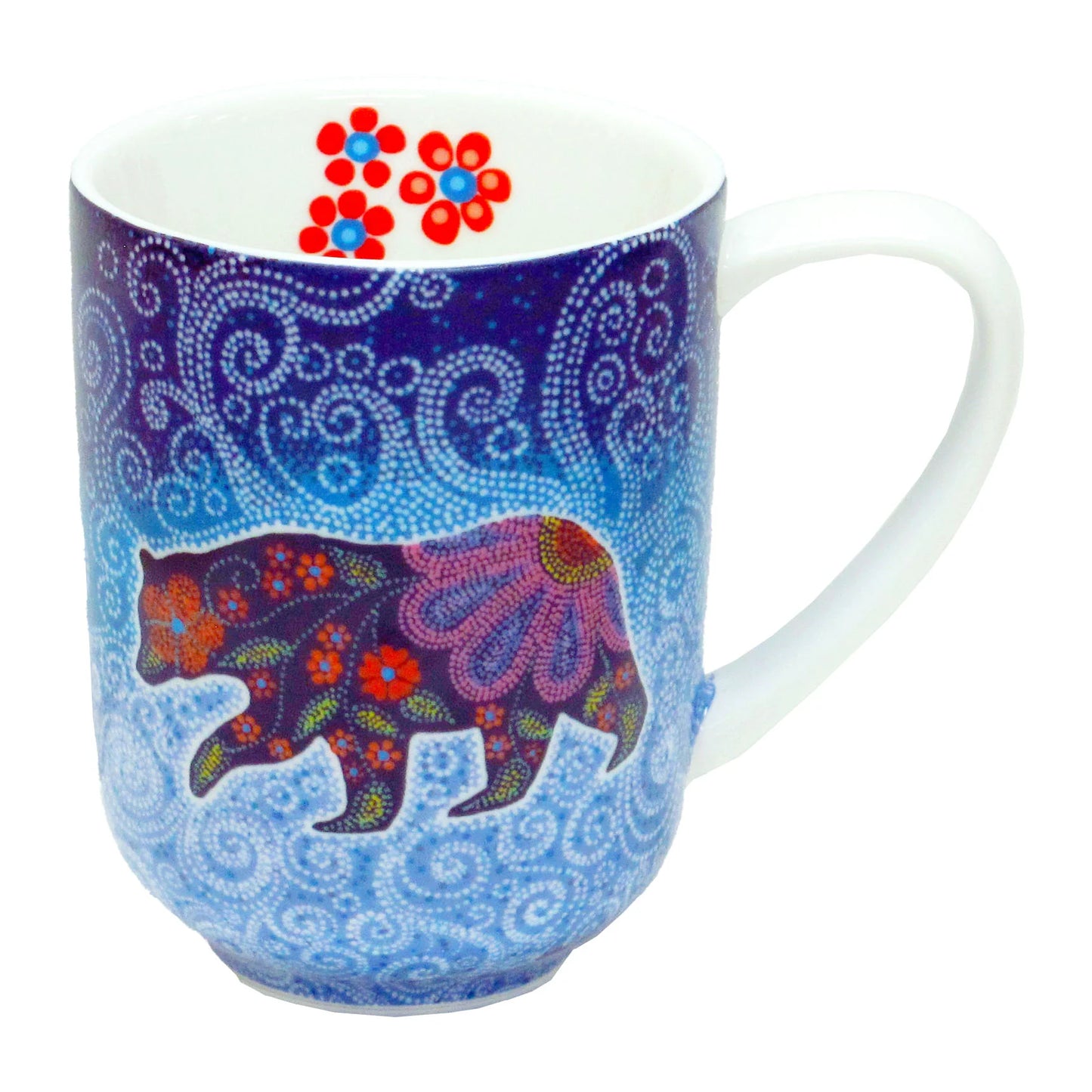 Kim McDonough Celestial Bear Porcelain Mug Broad- 16 oz