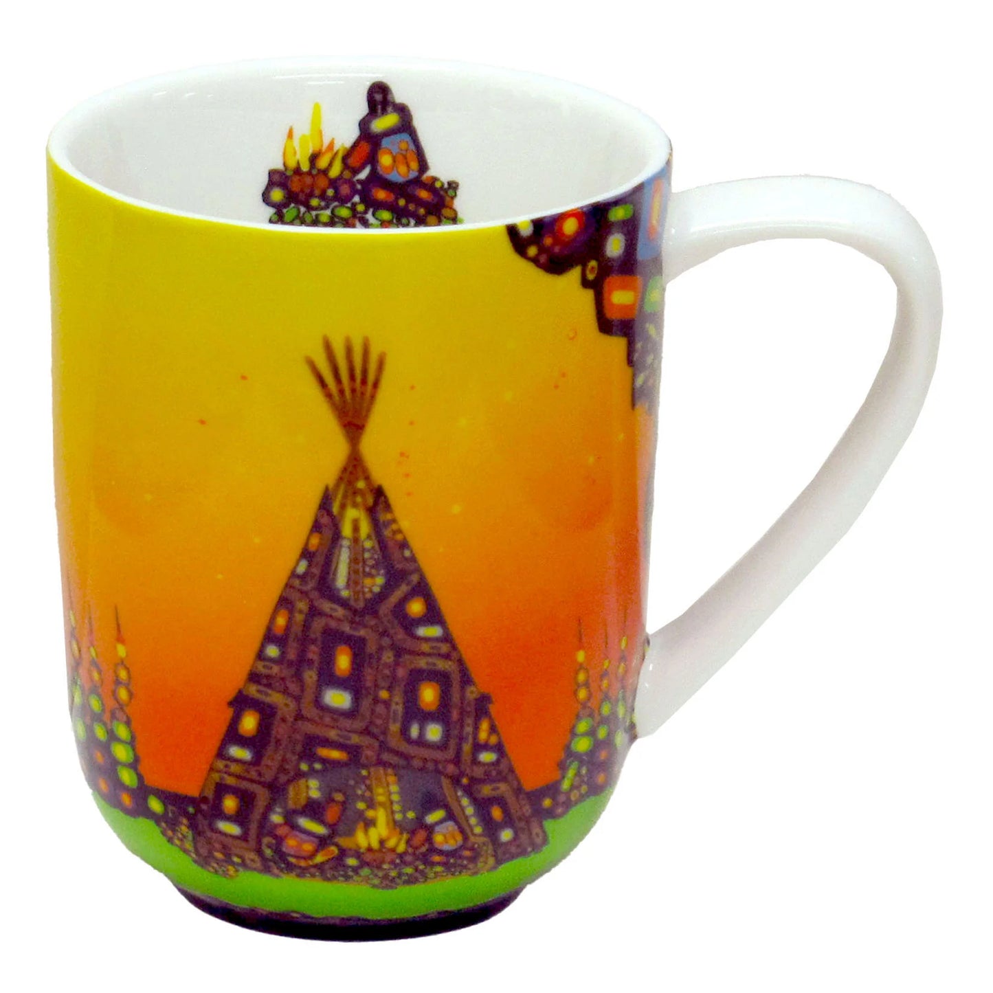 John Rombough Guardians Porcelain Mug Broad- 16 oz