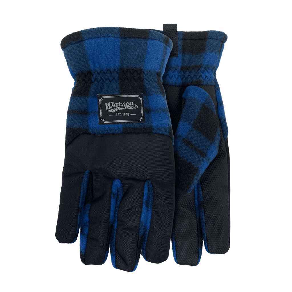 Watson Gloves Fleece Navidad Plaid Gloves