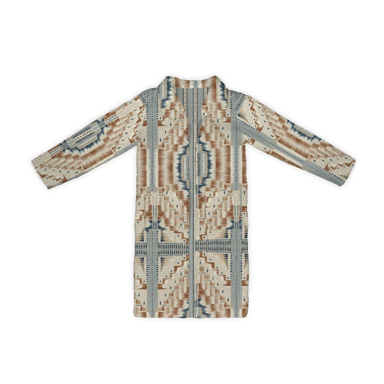 Ida Mae Home Kade Slate Linen Duster