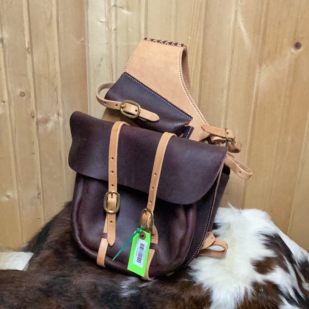 Irvine Leather Medicine Saddle Bags