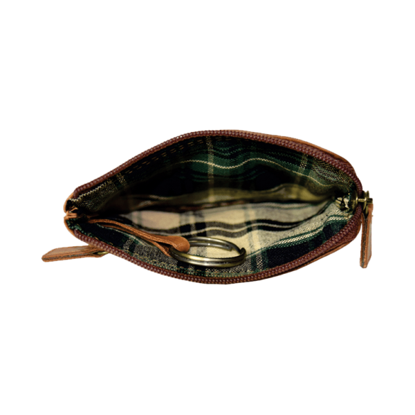 Rugged Earth Leather Change Wallet