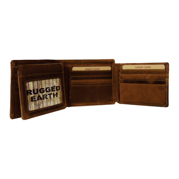 Rugged Earth Leather Wallet