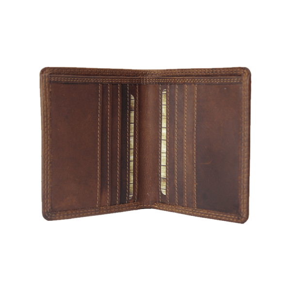 Rugged Earth Leather Bifold Wallet