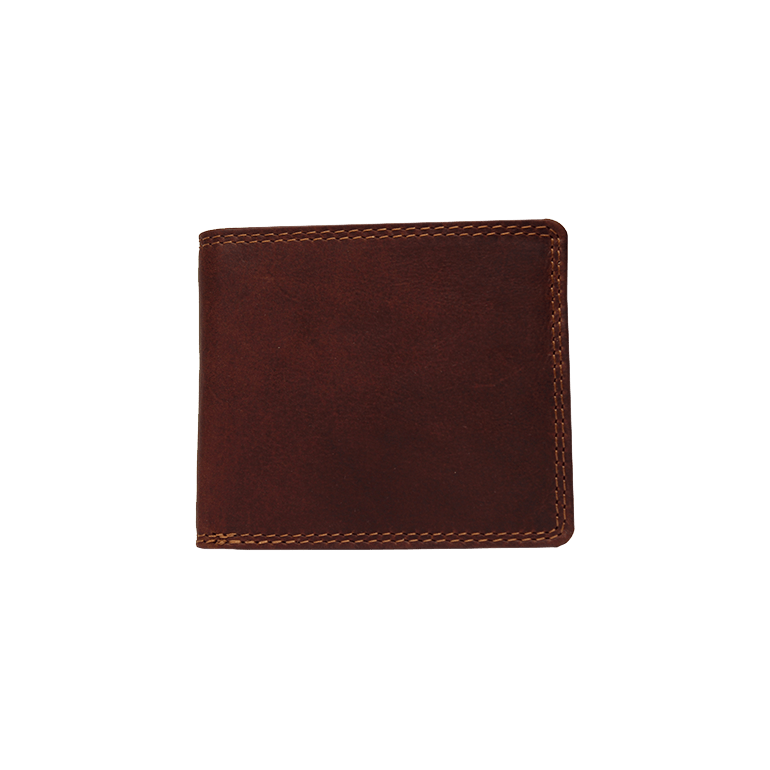 Rugged Earth Leather Bifold Wallet
