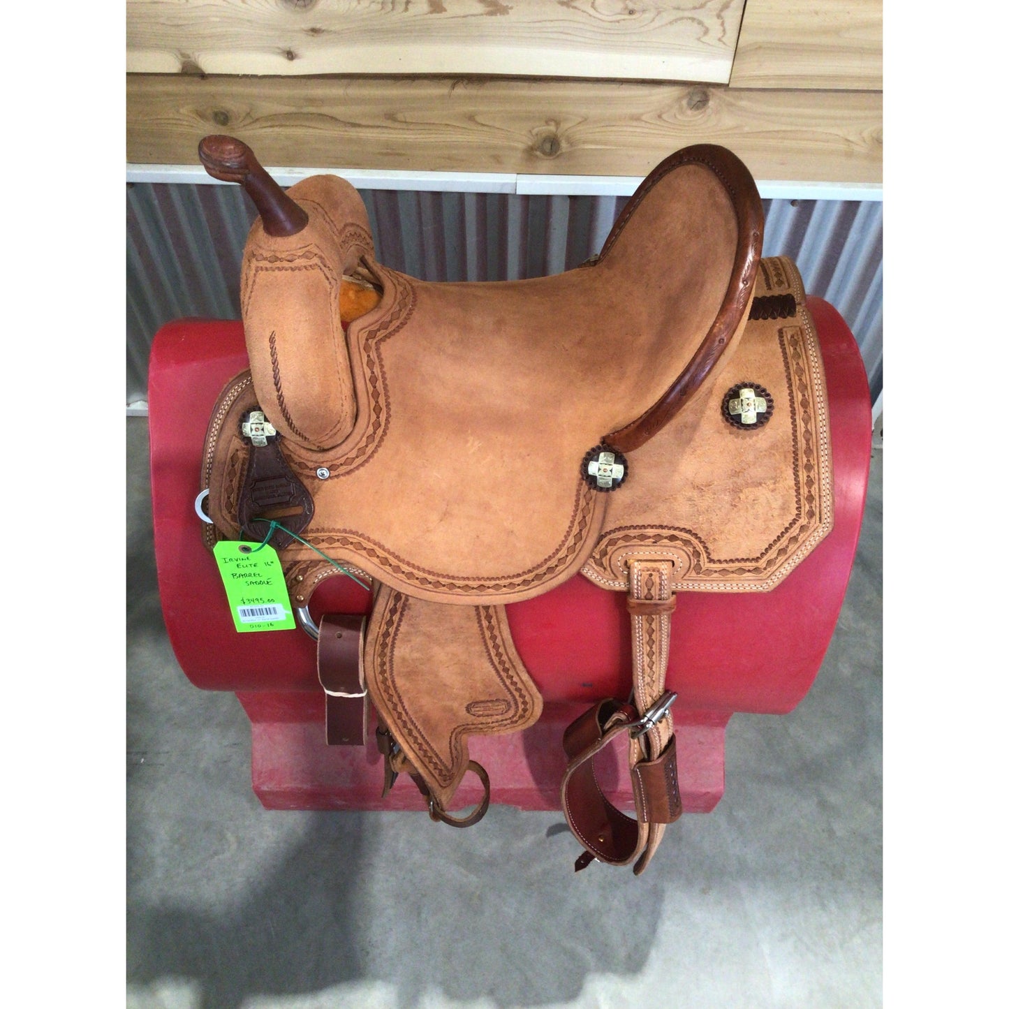 Irvine Elite 16" Barrel Saddle