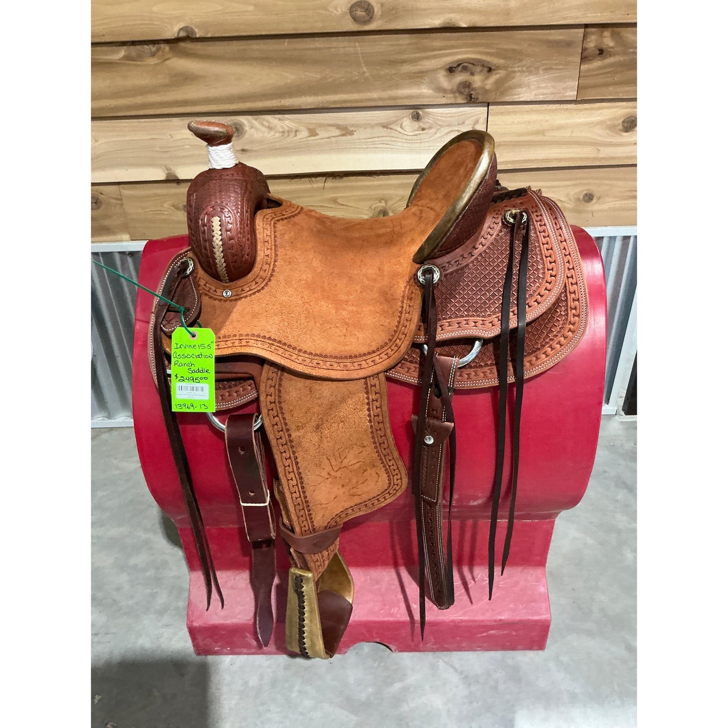 Irvine 15.5" Association Ranch Saddle