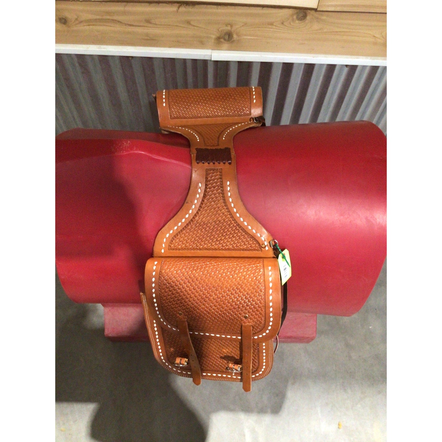 Irvine Tooled Saddle Bags