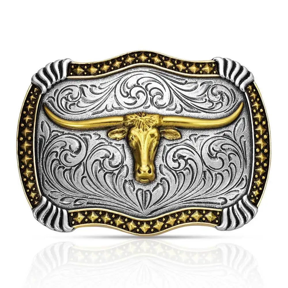 Montana Silversmiths Longhorn Legacy Buckle