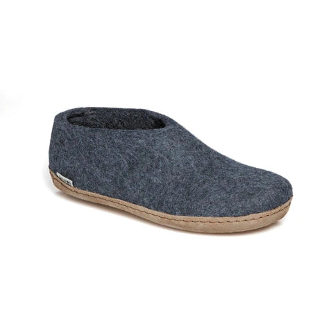 Glerups Leather Sole Shoes - Denim