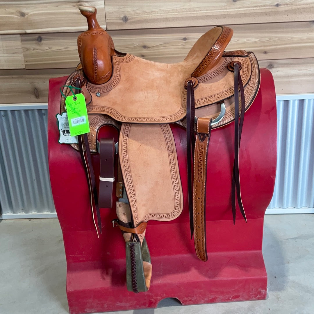 Irvine 15.5" Will James Ranch Saddle