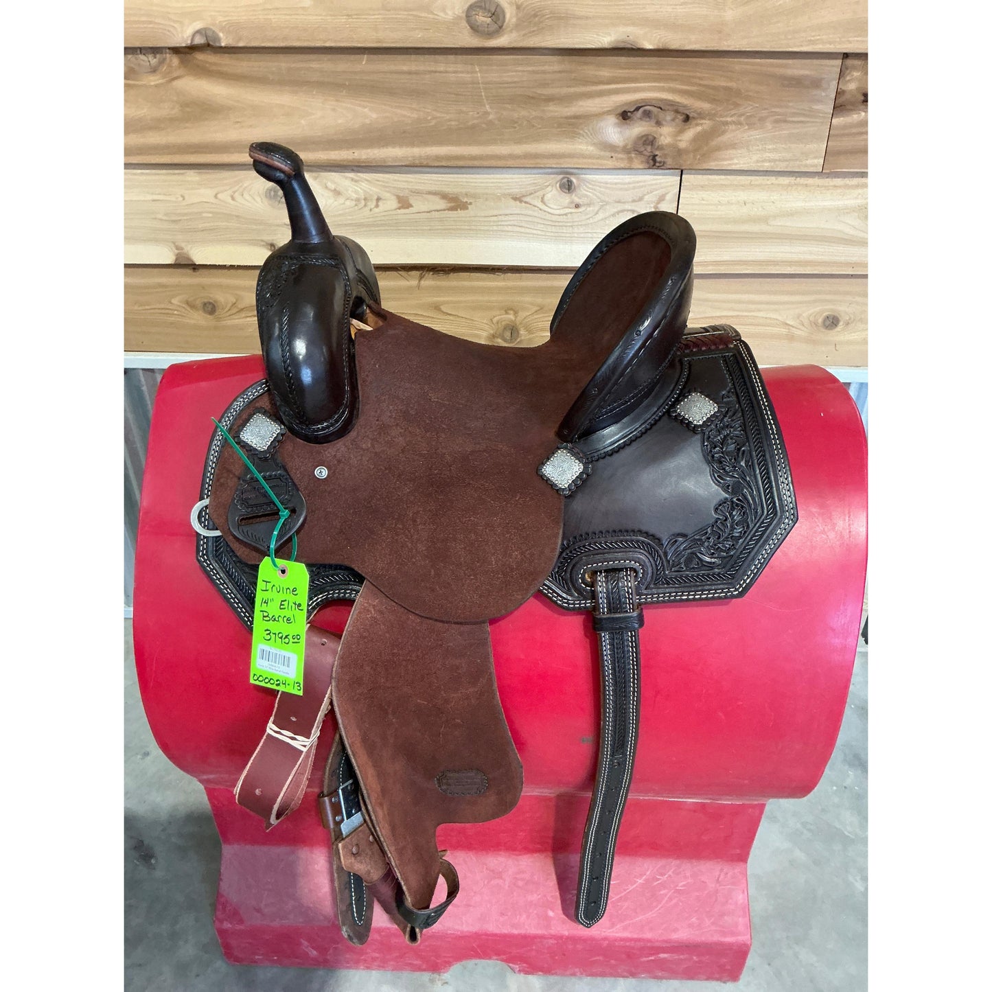 Irivne 14" Elite Barrel Saddle