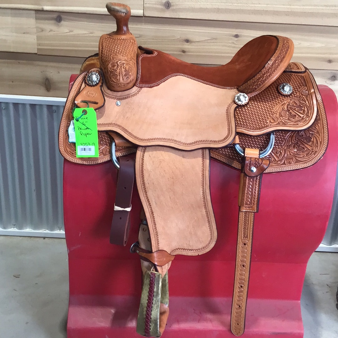 Irvine 16" Bowen Roper Saddle
