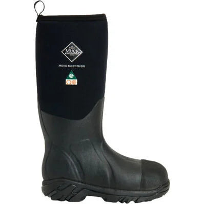 Muck Men's Steel Toe Arctic Pro Boots - Black