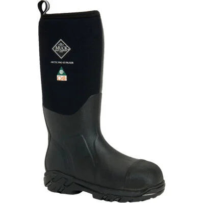 Muck Men's Steel Toe Arctic Pro Tall CSA Boots - Black