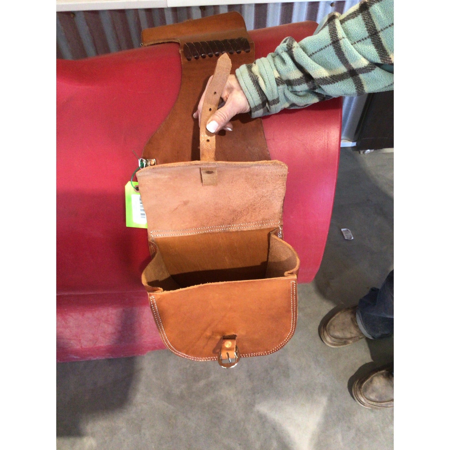 Irvine Leather Medicine Saddle Bags