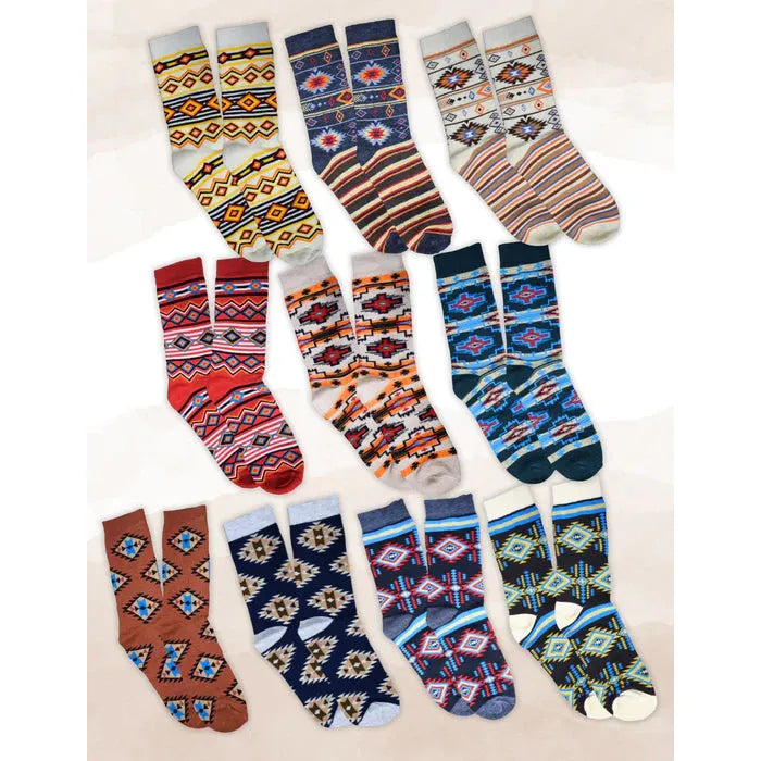 El Paso Unisex Fashion Socks - Multiple Colour Combinations