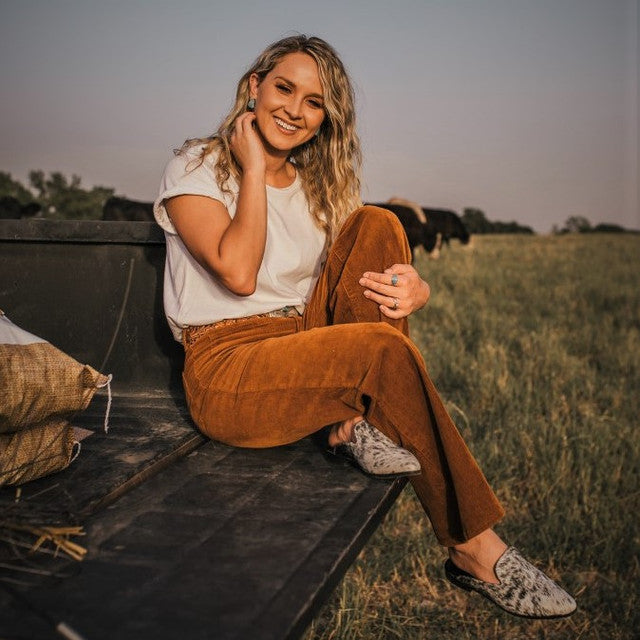 Agave Sky Adiare Flat Mule