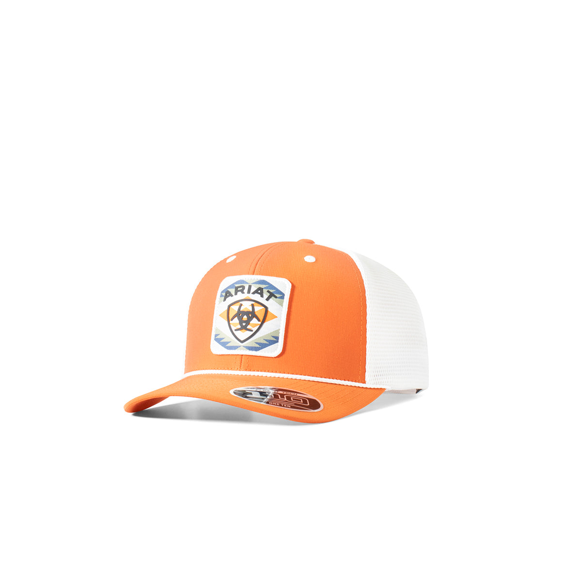 Ariat Flexfit 110 Southwest Patch Snapback Cap - Orange