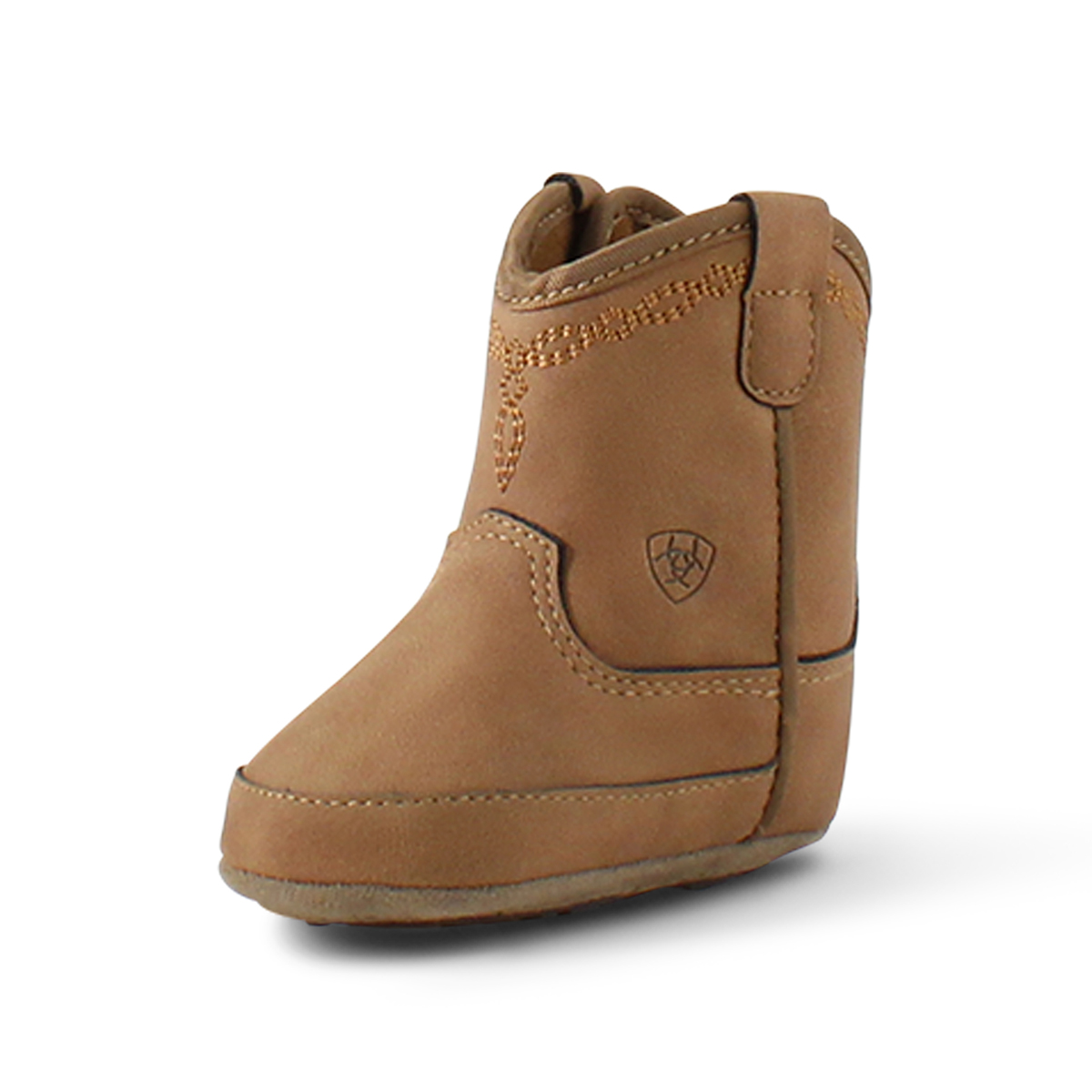 Ariat Infant Heritage Roper Lil Stompers Boots Light Brown