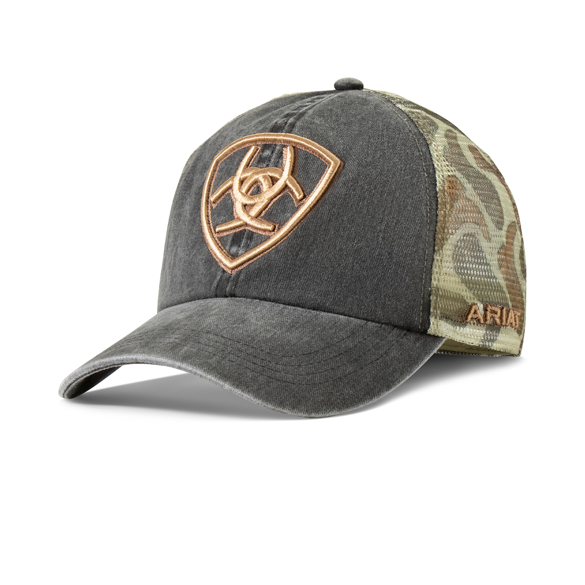 Ariat Women's Pony Flow Cap - Camo Grey