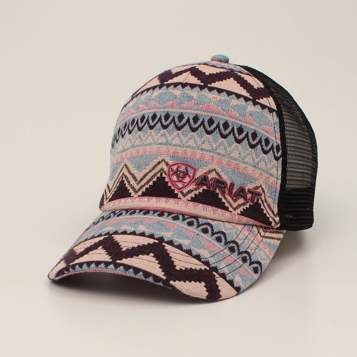 Ariat Women's Ponyflo Cap - Tribal Print Pink