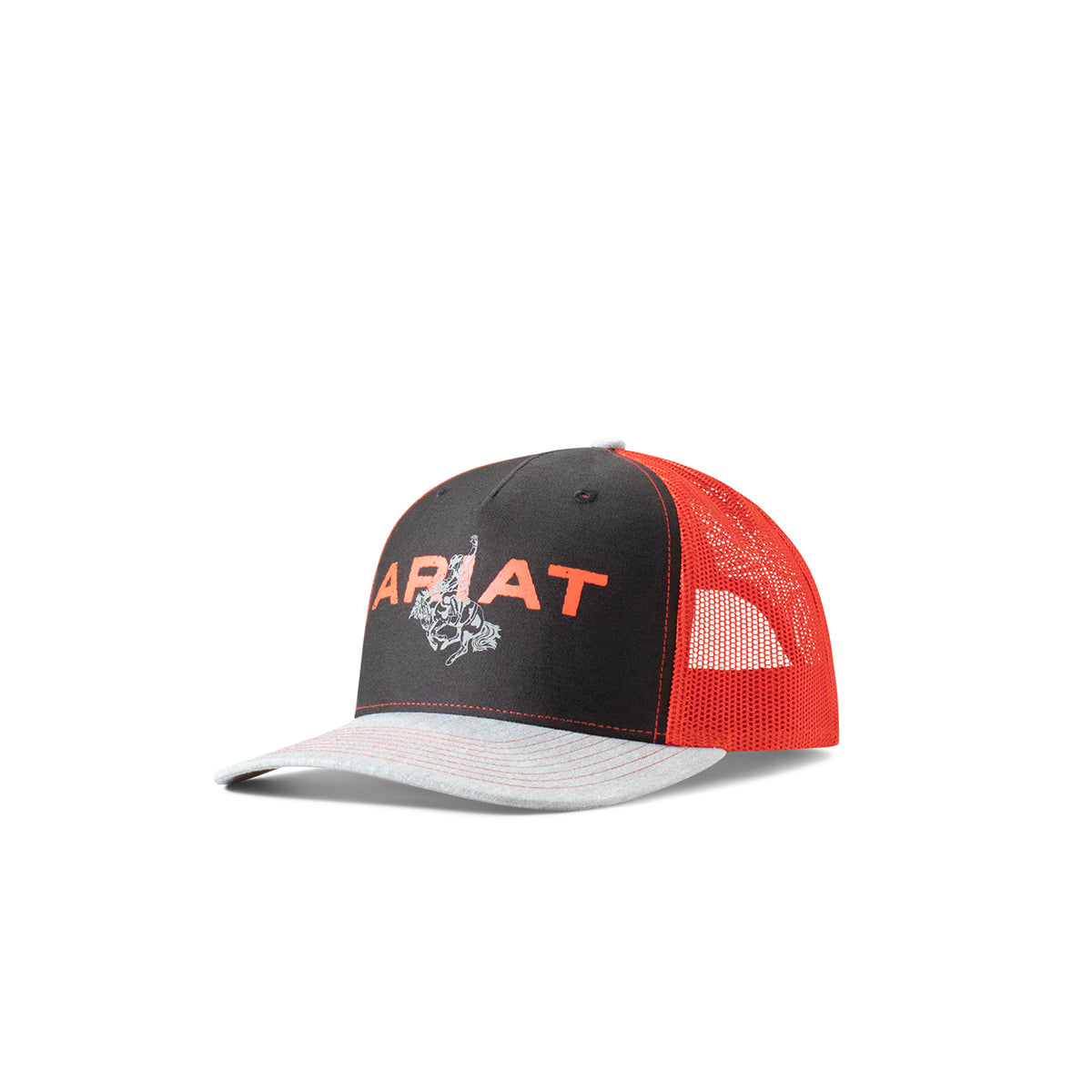 Orange ariat store hat