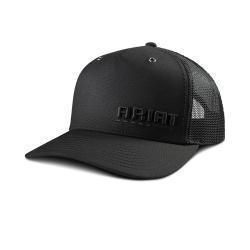 Ariat Men's Richardson 112 Embroidered Cap- Black