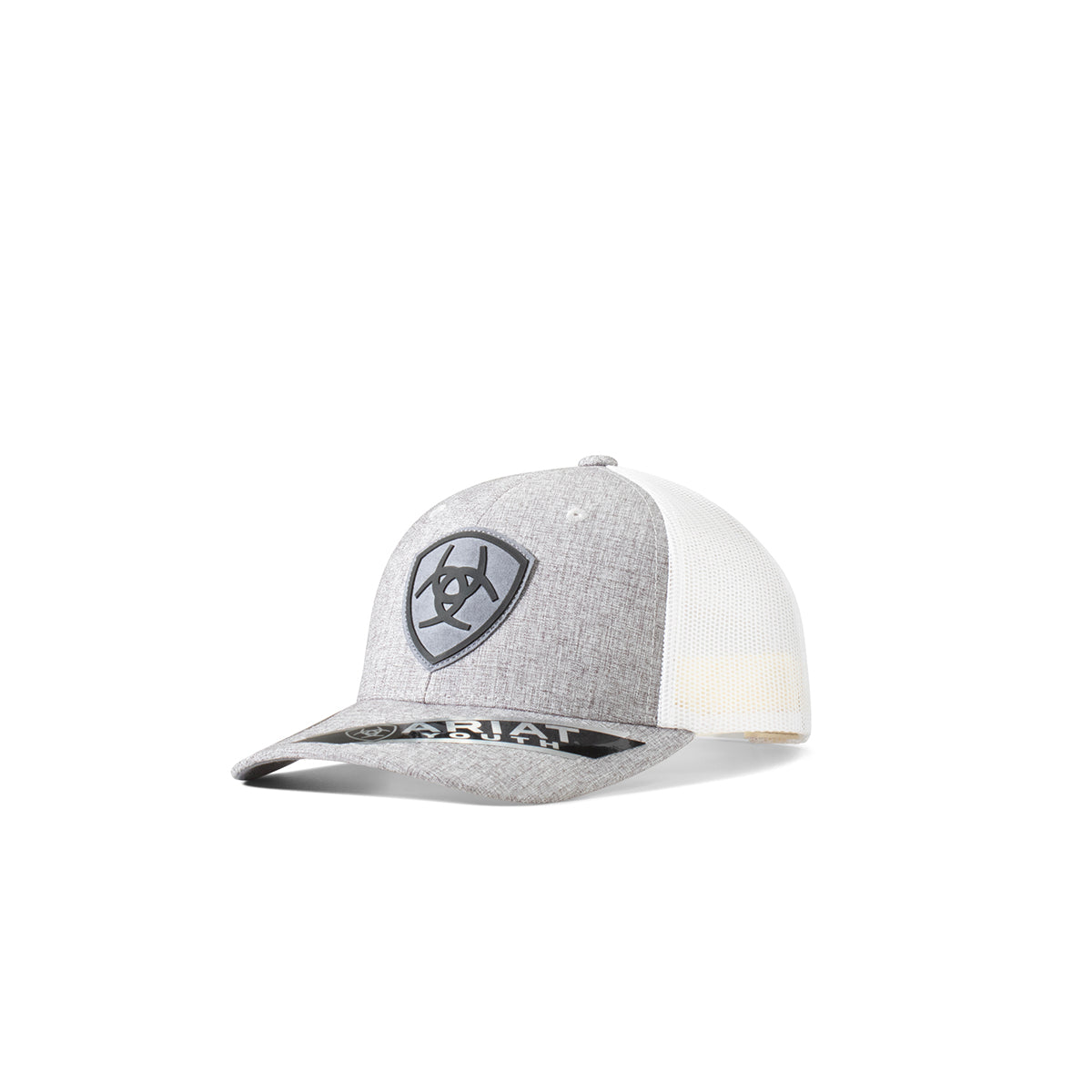 Ariat Youth Logo Snapback Cap - Grey/White