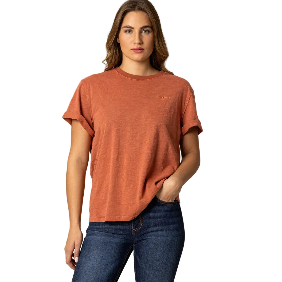 Kimes Women's Ashley Short Sleeve Tee Shirt- Multiple Colours