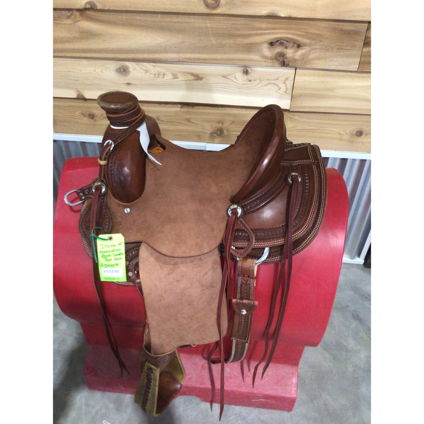 Irvine 14" Association Ranch Saddle - Post Horn
