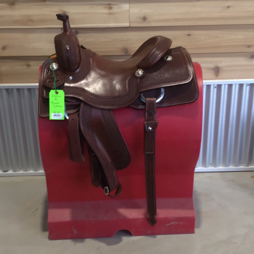 Irvine Custom 16" Ranch Cutter Saddle