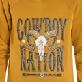 Rock & Roll Boy's Cowboy Nation Hoodie - Brass