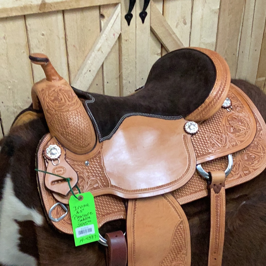 Irvine 16.5" Pleasure Saddle