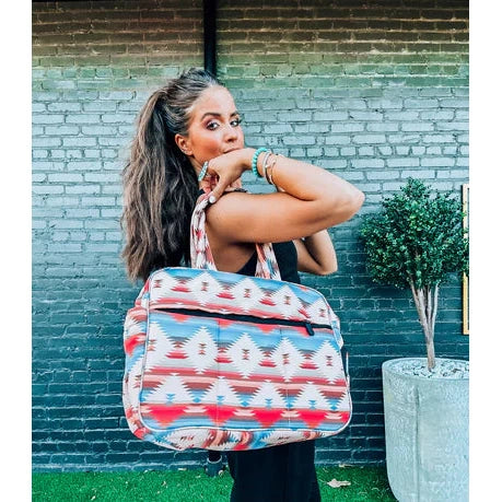 The Front Porch Label Puffer Duffel Bag - Assorted Colours