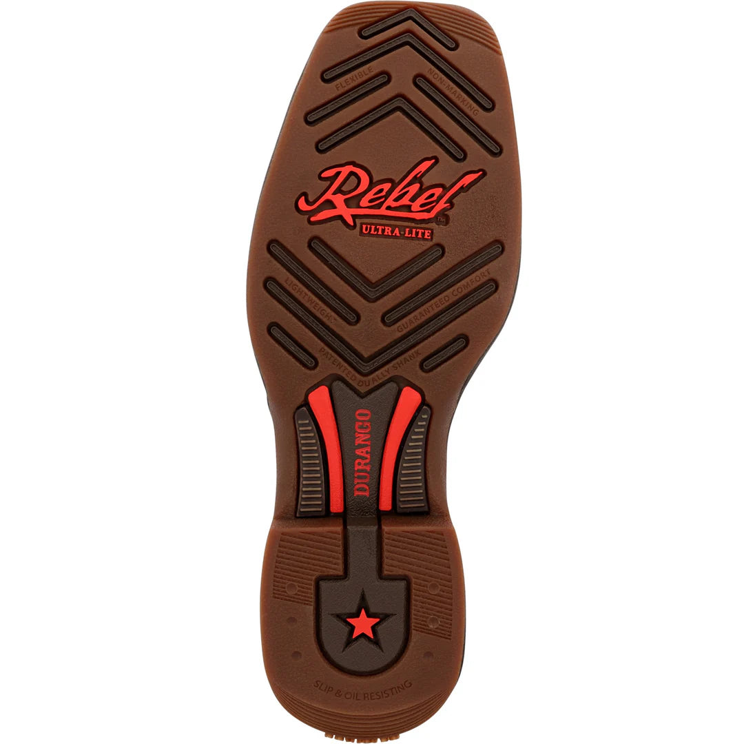 Durango Women's Rebel Ultra Lite Western Boots - Vintage Bomber Brown