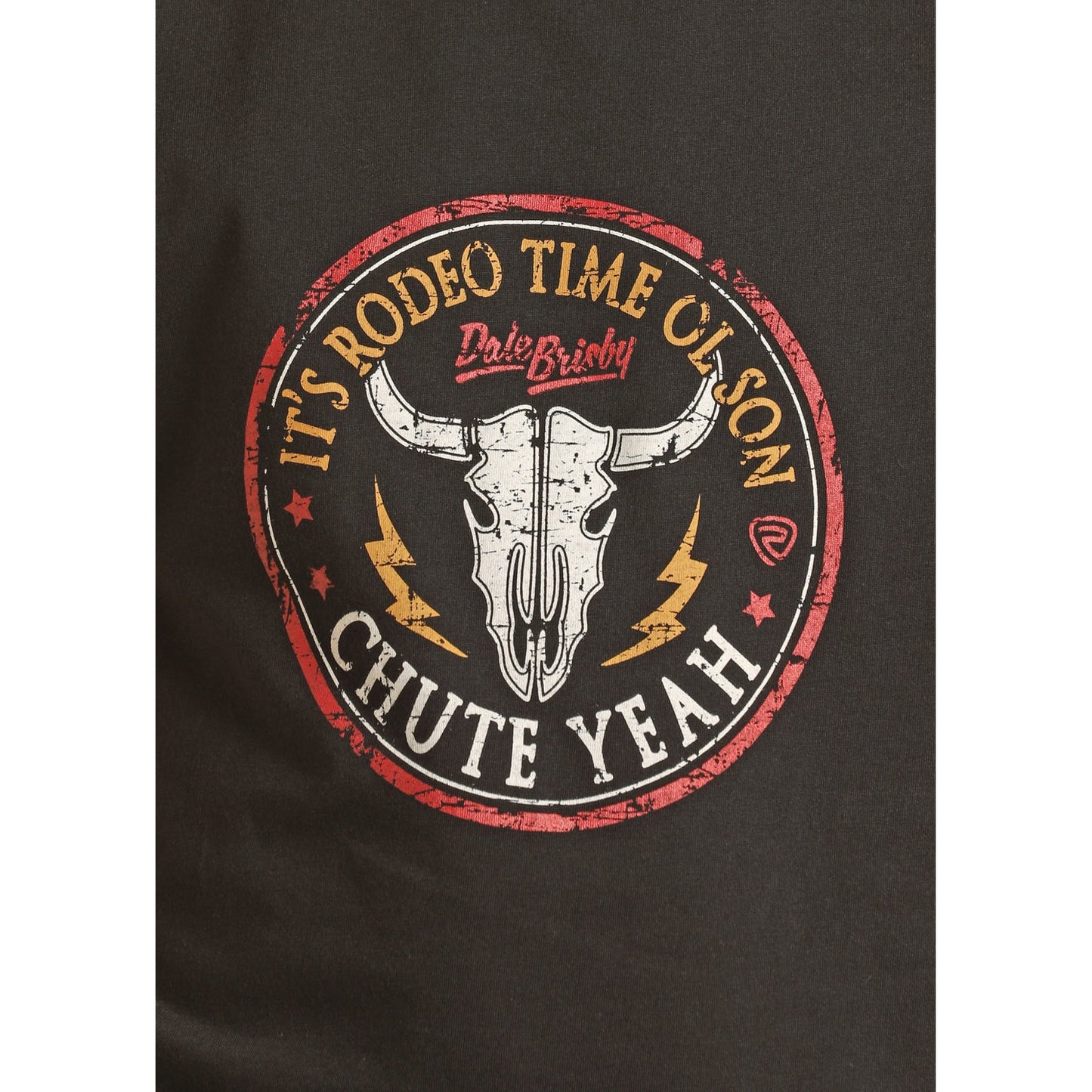 Rock & Roll Boy's Dale Graphic Tee - Black