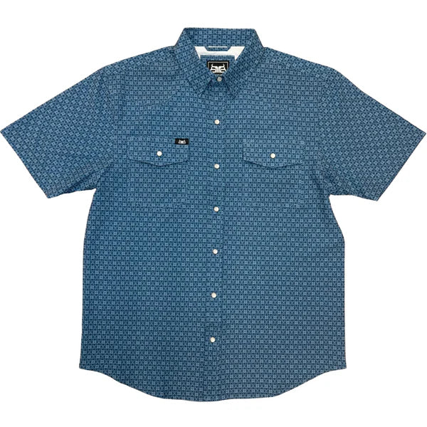 Baredown Brand Men's Long Sleeve Snap Shirt - Pecos