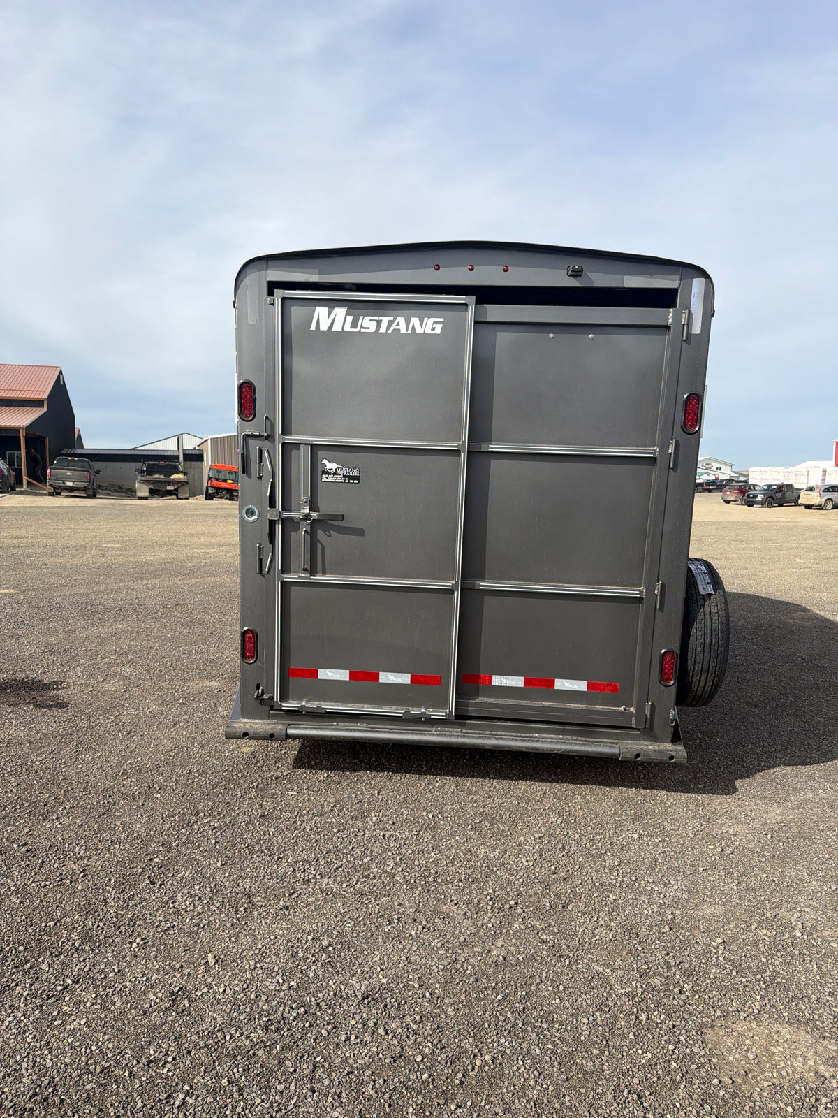 2027 Mustang 16' Bumper Pull Trailer Stock Trailer