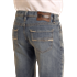 Rock & Roll Men's Rope Stitch Emblem Bootcut Jeans - Medium Vintage